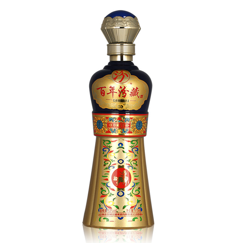 山西杏花村汾酒集团53度白酒475ml/瓶 百年汾藏【珍藏v19】清香型白酒