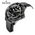 瑞夫泰格/RT新款强夜光潜水表个性手表自动机械表200米防水军表(黑壳黑面黑带 皮带)第5张高清大图