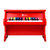 德国可来赛Classic world 儿童钢琴木质玩具 宝宝机械台式木质小钢琴 启蒙乐器(红色仿真机械钢琴)第2张高清大图
