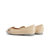 森达2021秋季新款商场同款珍珠尖头气质平底女单鞋3WE01CQ1(粉红色 35)第5张高清大图