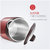 美的(Midea) 电热水壶 MK-HJ1708（HJ1708A） 双层防烫家用保温不锈钢烧水壶(红色)第5张高清大图