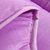志叠家纺 加厚冬被保暖纯色羽丝绒被子批发磨毛印花冬季棉被单双人太空被(紫)第5张高清大图