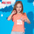 abckids童装 2018新款夏装上衣儿童体恤女童短袖t恤短款圆领纯棉F8211001D(80CM 火烈鸟红)第3张高清大图