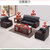 亿景鸿基  办公接待沙发环保西皮沙发软扶手沙发(黑色 YS 3+1+1)第2张高清大图