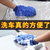 熊掌手套专用羊毛绒汽车洗车加厚擦车打泡沫单面抹布清洁工具打蜡(深紫色 其他)第3张高清大图