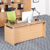 海琴办公家具 职员办公桌 木质板式电脑桌子 员工桌(定制颜色联系客服 长120cm)