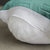 英爵居家枕头靠枕舒适纤维枕头单人枕芯花草枕(冰丝乳胶充棉双边-绿色)第5张高清大图
