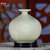 现代简约德化陶瓷复古摆件欧式花瓶家居客厅装饰品大号花瓶瓷器(12cm黄结晶)第4张高清大图