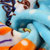 富安娜家纺毛毯儿童毯子法兰绒毯毛巾被熊猫系列 快乐冒险家 表演家(快乐表演家 蓝 150*200cm)第3张高清大图