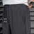 冰丝裤男士夏季薄款网眼速干运动休闲五分裤宽松加肥加大码空调裤 PB-DQC2022(深灰色 M)第4张高清大图