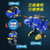 迷你特工队儿童变形玩具召唤器男孩手表超级恐龙力量金刚机甲变身器(六只手表套装【三形态】)第2张高清大图