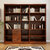皮耐迪  简约现代 创意书柜书架自由组合书橱(白色 两门书柜)第3张高清大图