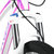 xds喜德盛山地车自行车禧玛诺30速油压碟刹传奇500女款单车(紫红16寸架高)第4张高清大图