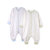 小米米minimoto儿童纱布睡袋空调房透气防踢分腿宝宝睡袋(粉绿)第3张高清大图