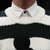 蘭菁 秋季新款百搭男士条纹针织衫 韩版修身简约套头毛衣JD-A268-M14(绿色 L)第4张高清大图