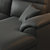 A家家具 布艺沙发现代简约组合大小户型可拆洗沙发组合 DB1558(深灰色(科技布) 三人位+中位+左贵妃位)第4张高清大图