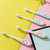 开优米 儿童牙刷婴儿万根毛牙刷 2-12岁宝宝 软毛小乳牙训练刷卡通图案(绿色2支 颜色)第4张高清大图