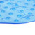 佳洁利J-6939椭圆型贴浴室防滑地垫（透兰色）（69*39）第6张高清大图