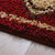 木儿家居 弯头纱加厚地垫门垫地毯脚垫房间客厅卧室浴室防滑垫(四方格红色款 40*60cm)第4张高清大图