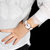 TISSOT天梭 心媛系列机械白盘白皮带手表女表(35mm) T050.207.37.017.05第5张高清大图