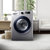三星（SAMSUNG）WD80M4473JS滚筒洗衣机家用全自动烘干8kg公斤洗烘一体机第2张高清大图