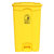 白云黄色脚踏垃圾桶 塑料垃圾桶 医用废弃物垃圾桶翻盖 诊所黄色垃圾桶(30升黄色脚踏垃圾桶)第2张高清大图