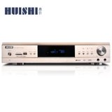 惠仕（HUISHI）AP-838 六声道等功率 HDMI.DTS双解码 4K高清数字功放机（音响 音箱 家庭影院 家用音响 卡拉ok音响 套装音响 hifi功放 蓝牙音响 ）（金色）