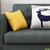 一米色彩沙发 布艺沙发 北欧中小户型 简约 休闲 现代 客厅 组合可拆洗 布沙发(深灰色 脚踏)第4张高清大图