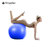 加厚健身房按摩球运动瑜珈球平衡球 55CM1513(蓝色 55cm)第4张高清大图