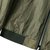 富贵鸟（FUGUINIAO） 夹克男2017新品韩版修身男士外套休闲立领潮流男装 17048FGJ68(军绿色 M)第5张高清大图