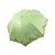 天堂水晶琉璃3101E三折超轻超强防晒防紫外线伞（绿色）（贴纱缀亮片负离子）第2张高清大图