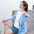 巴洛尼莫 2021夏季新款户外防晒衣女款风衣外套防紫外线夏季轻薄透气外套(西瓜红 XL)第5张高清大图