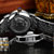尼尚(Nesun)手表 全自动机械表男表镂空镶钻飞轮男表背透镂空防水(钢色黑面钢带MS9093-GKG)第4张高清大图