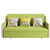 TIMI 现代简约沙发床 可折叠沙发 现代两用沙发 多功能沙发(浅灰色 1.63米带储物沙发床)第5张高清大图