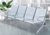 良匠智简格公共区域等候椅、排椅LJ-PY006（三人位无皮垫）(闪银 默认)第2张高清大图