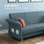 A家家具(沙发床北欧布艺小户型客厅多功能折叠储物沙发两用ADS-034(雅蓝 三人位)第4张高清大图
