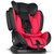 贝贝卡西汽车用儿童安全座椅车载婴儿安全坐椅9月-12岁加厚侧翼(红色)第4张高清大图