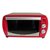 客浦（Caple）16L 中国红不锈钢电烤箱 TO3833（ 红色烤漆面板，时尚高档）第5张高清大图