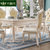 卡富丹家具 欧式餐桌椅组合现代简约实木饭桌小户型客厅长方形桌子简欧家用T511第2张高清大图