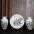 景德镇陶瓷器三件套小花瓶现代中式客厅电视柜插花工艺品装饰摆件(金秋风情)第2张高清大图