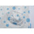 贝贝怡夏季纯棉女宝宝T恤婴儿上衣高腰裙圆点上衣151Q018(浅蓝 66cm)第4张高清大图