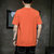ZHF筑恒丰 2020夏季新款男士帅酷棉质T恤zhfMYY1106(砖红色 XL)第5张高清大图