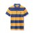 CINEESD 2021夏季新款男式条纹Polo衫商务休闲短袖 夏季新款纯棉(2302蓝色 185/XXL)第5张高清大图