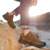 芳棋云品牌登山鞋2021新款男士户外休闲鞋野外旅游鞋防水防滑耐磨工作鞋(棕色 40)第2张高清大图