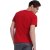 莱斯玛特LESMART 男装 老虎印花图案短袖T恤 TX13069(大红色 L)第3张高清大图