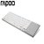 Rapoo/雷柏 E9080 无线超薄巧克力键盘 刀锋系列 苹果触控板 全新盒装行货(白色)第2张高清大图