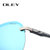 OLEY铝镁偏光男士商务太阳镜经典飞行员墨镜高清眼镜户外沙滩驾驶女时尚休闲彩膜防眩光护目镜全套包装YA143(C6 均码)第3张高清大图