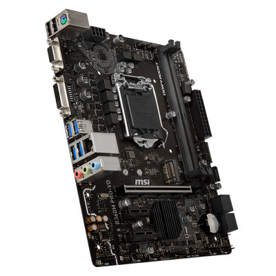 【MSI/微星 B360M PRO-VD商用电脑主板小