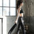 卡郎琪 2018年新款夏季健身瑜伽服跑步运动三件套装 女短袖V领T恤防震文胸假两件束脚修身九分长裤(KLQQQC443-622黑色三件套 XXL)第3张高清大图