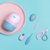 婴儿指甲剪套装新生儿专用指甲钳剪刀幼儿儿童宝宝护理工具防夹肉(粉蓝色)第4张高清大图